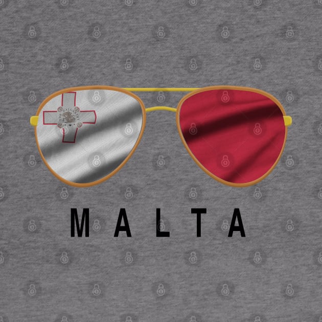 Malta Sunglasses, Malta Flag, Malta gift ,   Maltese , by JayD World